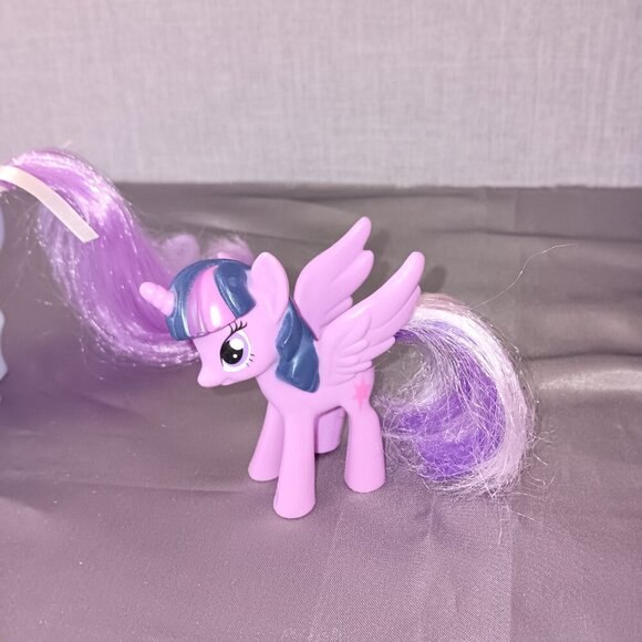 My Little Pony Lot of 4 Gen 3 & 4 Blue Belle Twilight Sparkle Blue Purple Pink - Picture 8 of 9